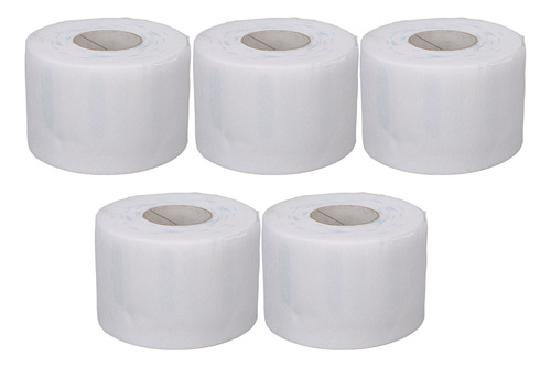 5 Rollos De Papel De Peluquero Desechable, Limpio Y Suave, N