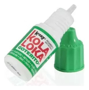 Pegamento Kola Loka Goterito 3.5 Gramos Caja Con 10 Piezas Transparente