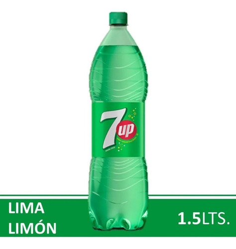 7up Botella 1,5l Pack X6 Gaseosa Zetta Bebidas