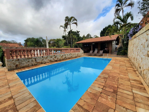 Chácara Com 5 Dormitórios À Venda, 1020 M² Por R$ 780.000,00 - Jardim Estância Brasil - Atibaia/sp - Ch0008