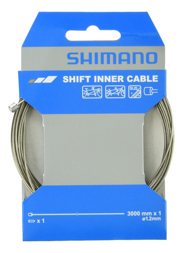 Shimano Y-60030014 - Cable De Engranaje Tandem Extra Largo