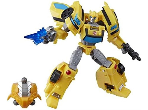 Transformers Toys Cyberverse Deluxe Class Bumblebee Figura Y