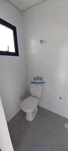 Cobertura *pronta Para Morar ** Com 3 Dormitórios(01 Suíte ) Fino Acabamento 02 Vagas À Venda, 140 M² Por R$ 465.000 - Vila Pires - Santo André/sp - Co0356