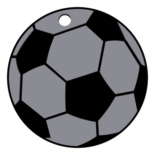 Llavero De Futbol - Pelota Souvenir - 3d X5 U.
