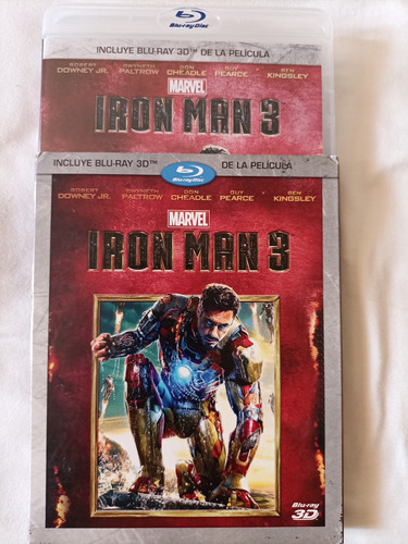 Blu Ray Iron Man 3 En 3d Casi Como Nuevo Super Cuidado