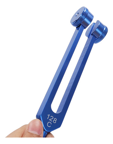 Diapasón De Aleación De Aluminio De 128 Hz Con Martillos Par