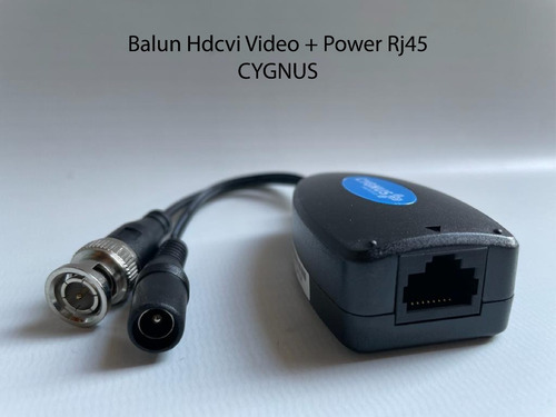 Imagen 4 de 10 de Balun Hdcvi Video + Power Rj45 Cygnus