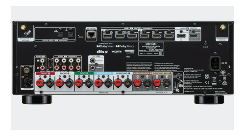 Receptor A/v Denon Avr-s970h, 8k Hdmi 2.3,d Atmos, Dts X Negro