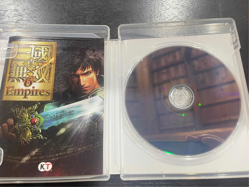 Ps3 Dynasty Warriors 6 Empires Usad0 Japonês Impecável