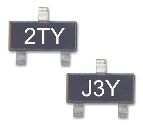 25 Pçs 2ty Pnp S8550 + 25 Pçs J3y Npn S8050 Smd Sot23