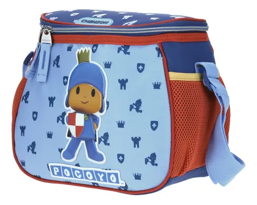 Lonchera Chico Azul Chenson Pocoyo Kinder Poky Para Niño