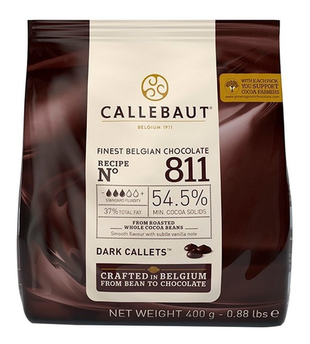 Chocolate Callebaut 54.5 400g (54,5 Cacau)