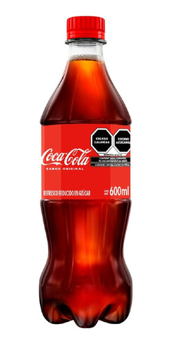 9 Pack Refresco Cola Coca Cola 600 Ml
