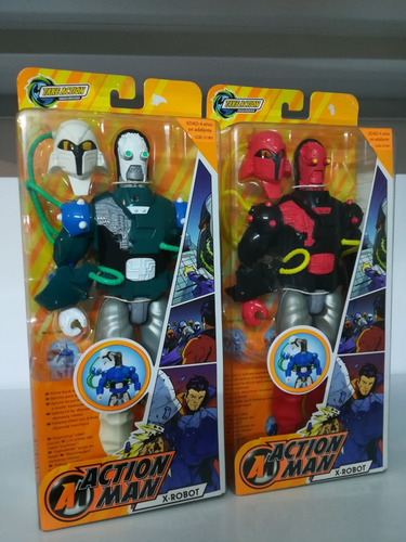 Action Man 2 Robot X Cyborg Roborts X