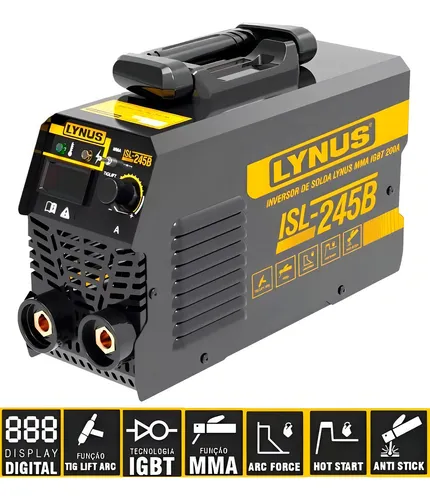 comprar Solda Inversora Isl 245b 200a Standard Bivolt Lynus 110V\u002F220V comprar Solda Inversora Isl 245b 200a Standard Bivolt Lynus 110V\u002F220V