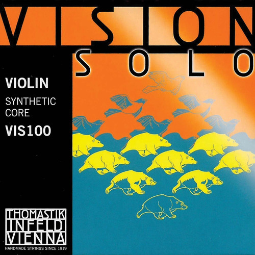 Thomastik Vision Solo 4  Juego Cuerda Para Violn Cadena