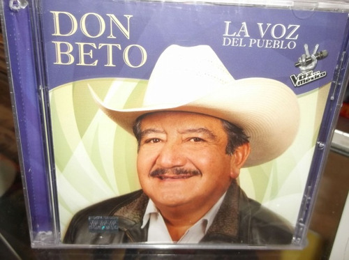 Don Beto La Voz De Pueblo Voz De Mexico Cd Sellado