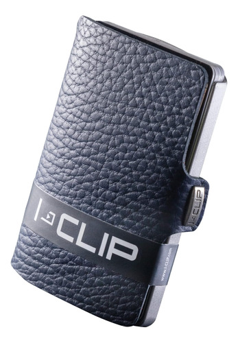 I-clip Mini Wallet Con Moneyclip - Slim Wallet - Leather Wal