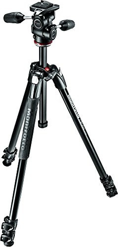 Trípode Manfrotto 290 Xtra - Kit De Cabeza De 3 Vías (negro)