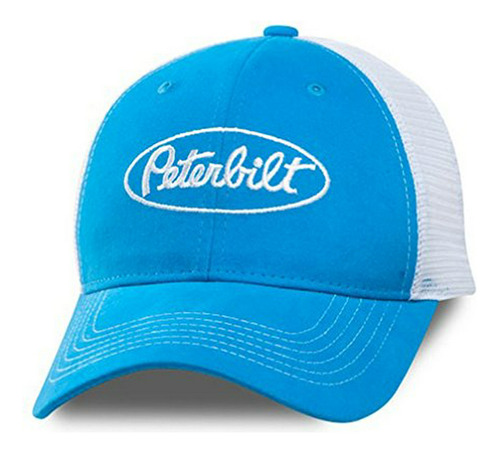 Bd & A Peterbilt Motors Camiones Marino Azul Y Blanco Casqui