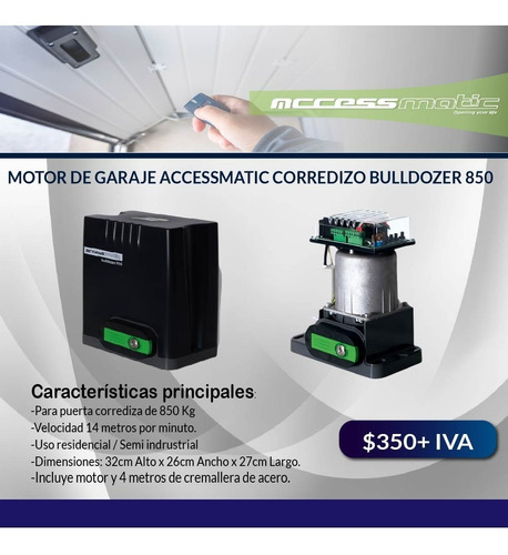 Imagen 3 de 4 de Motores Eléctricos Para Puertas De Garaje Quito Guayaquil