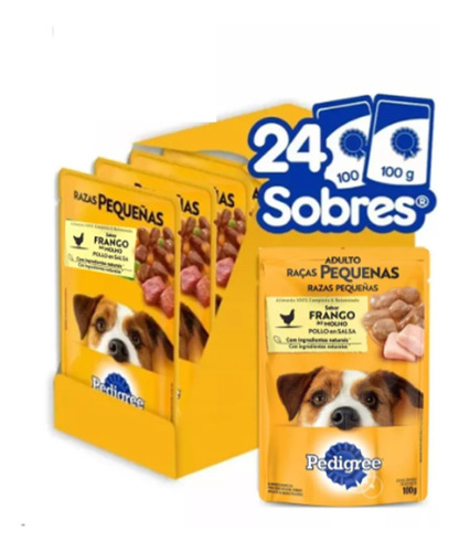 Pedigree Raza Pequeña 24 Sobres