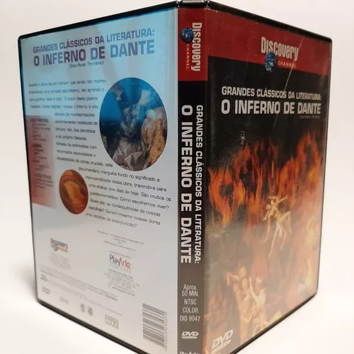 O INFERNO DE DANTE: GRANDES CLASSICOS DA LITERATURA - - - DVD