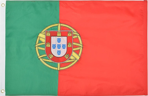 Bandera De Portugal 90 Cm X 60 Cm