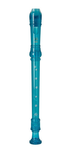 Flauta Yamaha Doce Yrs 20bb Soprano Barroca C/ Capa Cor Azul