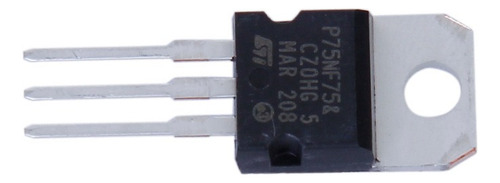 Jjj 5pcs Mosfet De Potencia De Canal N P75nf75 80a 75v