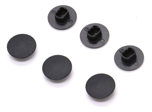 Pomeat 6 Pack Negro Analogico Joystick Stick Cap Boton De