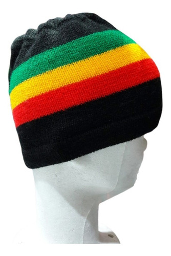 Cuello Gorro Lana Rasta Jamaica Artesanal Niños/as Unisex