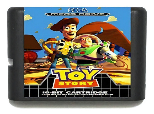 Jogo De Mega Drive, Toy Story, Sega, Mega Drive