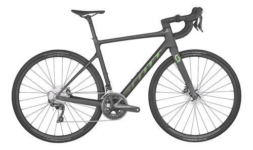 Bicicleta Scott Addict 20 Disc Ruta Carbono Shimano Color Gris