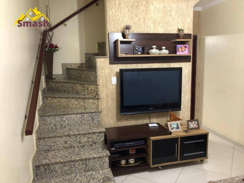 Imagem 15 de 30 de Casa Em Condomínio Fechado 3 Dormitorios Com Armários Embutidos 3 Dormitórios - Macedo - Guarulhos - So0094
