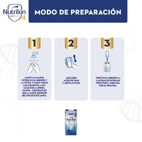 Nutrilon 1 Profutura Brick 200ml 0a6meses - 1 Unidad -