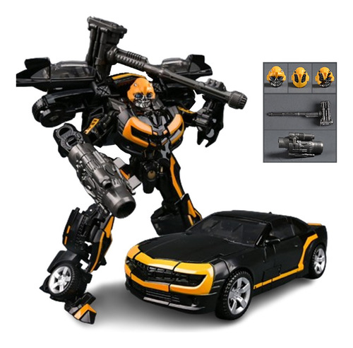 Transformers Bumblebee Chevrolet Camaro Deformable Miniatura