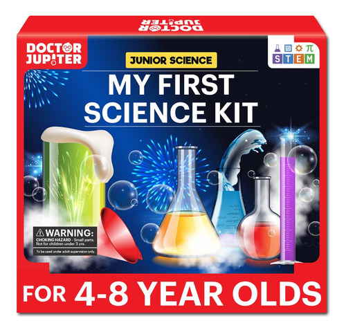 Doctor Jupiter My First Science Kit For Kids Ages 4-5-6-7-8.