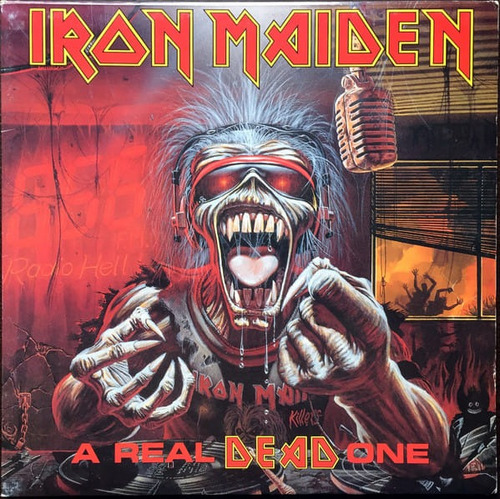 Cd Iron Maiden A Real Dead One Live 1993 Com Encarte Copiado