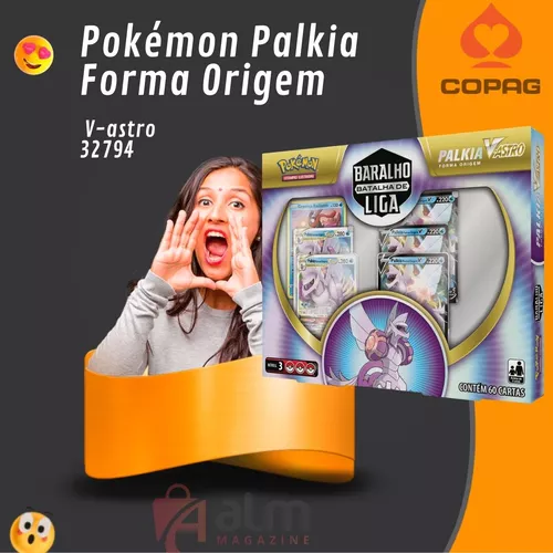 Pokemon Baralho Batalha de Liga Palkia Forma Origem V-ASTRO - Copag