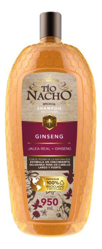 Shampoo Tío Nacho Ginseng Anti Caída 950 Ml
