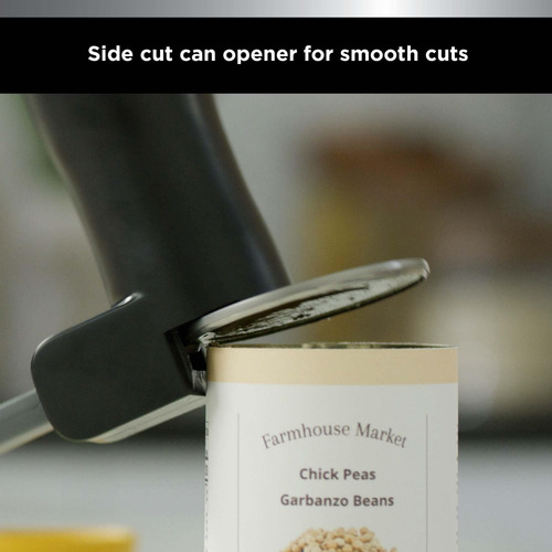 Abrelatas Eléctrico Con Accesorio Para Varilla De Cocina