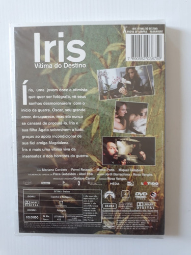 Dvd Iris Vítima Do Destino - Ana Torrent, Silke - Lacrado