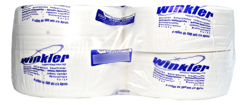  Papel Higiénico Industrial 4x500 - Winkler
