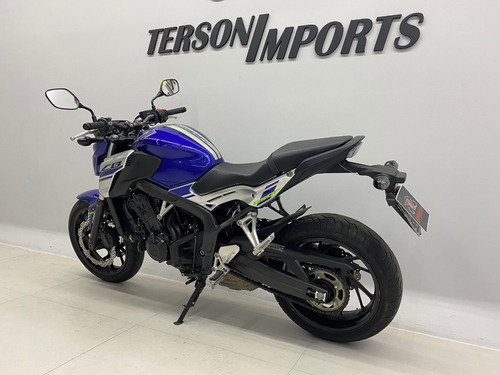 Imagem 6 de 8 de Honda Cb 650f Abs 2018 Azul