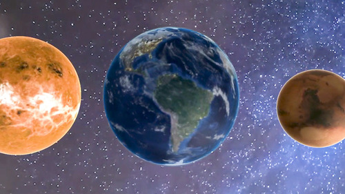 Nuestro Sistema Solar: Un Póster De Idad Aumentada 3...