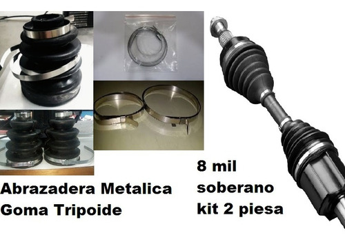 Kit Gomas De Tripoide Y Tricetas De Aveo