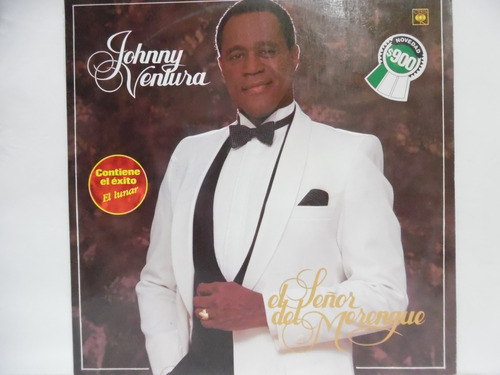 Johnny Ventura  El Señor Del Merengue - Vinilo. Lp