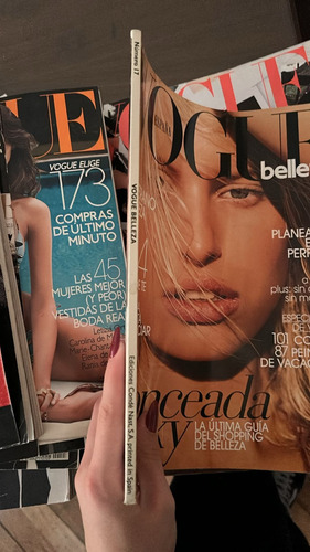 Lote De 8 Revistas Vogue España París (Usado)