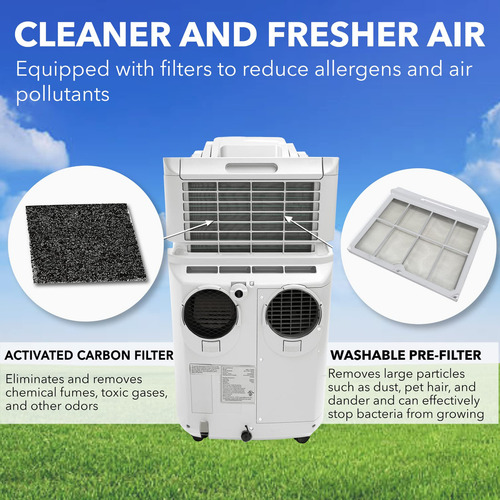 Ar condicionado portátil Vornado 5303dc com mangueira dupla
